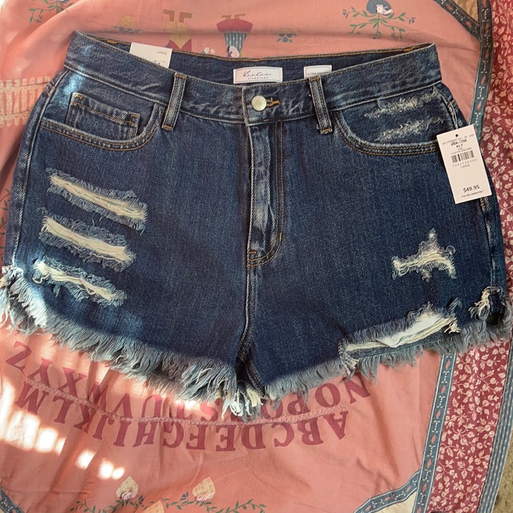 High waisted shorts
